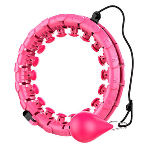 Adjustable and Detachable Abdominal Exercise Hula Hoop_0