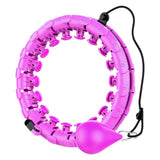 Adjustable and Detachable Abdominal Exercise Hula Hoop_8