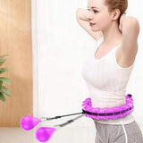 Adjustable and Detachable Abdominal Exercise Hula Hoop_10