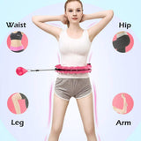 Adjustable and Detachable Abdominal Exercise Hula Hoop_11