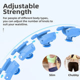 Adjustable and Detachable Abdominal Exercise Hula Hoop_2