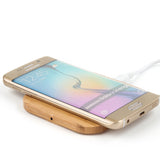 Wireless Wooden Charging Pad for QI Enabled Devices- USB Cable_11