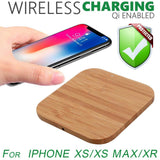 Wireless Wooden Charging Pad for QI Enabled Devices- USB Cable_2