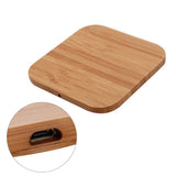 Wireless Wooden Charging Pad for QI Enabled Devices- USB Cable_10