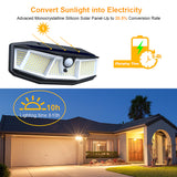 308 LED Human Body Induction Solar Powered Outdoor Lamp_7
