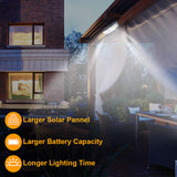 308 LED Human Body Induction Solar Powered Outdoor Lamp_9