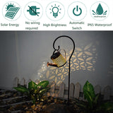 Solar Powered Watering Can LED String Light Outdoor Garden Décor_10