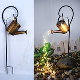 Solar Powered Watering Can LED String Light Outdoor Garden Décor_4