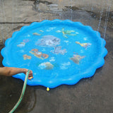 Durable Outdoor Inflatable Sprinkler Water Mat for Kids_4
