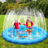 Durable Outdoor Inflatable Sprinkler Water Mat for Kids_6