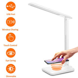 LED Desk Lamp with 5W Wireless Charging Function- USB Interface_11