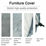Polyester Fabric Hanging Rattan Egg Chair Protection Cover_11