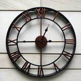 Roman Numeral Vintage Battery-Operated Antique Style Wall Clock_5