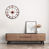 Roman Numeral Vintage Battery-Operated Antique Style Wall Clock_4