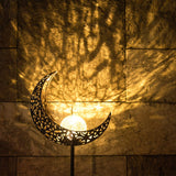 Crescent Hollow Half Moon Solar Powered Stake Lights_9
