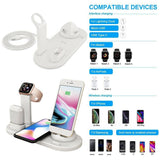3-in-1 Wireless Charging Dock for QI Devices- USB Powered_10