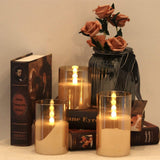 Battery Powered Flameless Flickering LED Wickless Candle_2