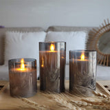 Battery Powered Flameless Flickering LED Wickless Candle_4