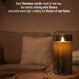 Battery Powered Flameless Flickering LED Wickless Candle_7