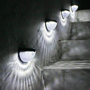 Solar Powered Light Sensor Outdoor Waterproof Wall Light_0