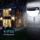 Solar Powered Light Sensor Outdoor Waterproof Wall Light_8