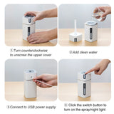 300ml Ultrasonic Electric Humidifier and Aroma Diffuser- USB Powered_8