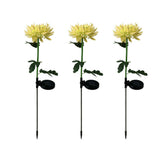 Waterproof Solar Powered Chrysanthemum Garden Stake Lights_14
