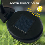 Waterproof Solar Powered Chrysanthemum Garden Stake Lights_5