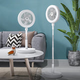 Retractable USB Charging Fan with Ring Light and Touch Panel_10
