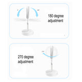 Retractable USB Charging Fan with Ring Light and Touch Panel_6