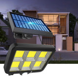 150/160LEDs COB Solar Light Outdoor PIR Motion Sensor Wall Lamp_5