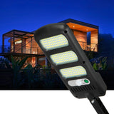 LED Solar Street Wall Light PIR Motion Sensor Dimmable Lamp_7