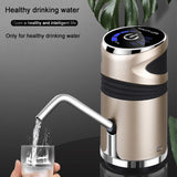 USB Charging Portable Electric Drinking Water Bottle Pump_12