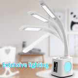 Multifunctional LED Dimmable Desk Lamp with Charging Port- USB Powered_3