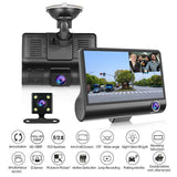 Full HD Front Rear & Interior Three Lens Car Dashboard Camera_12