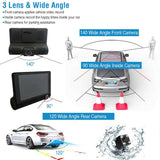 Full HD Front Rear & Interior Three Lens Car Dashboard Camera_16