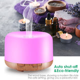 Aroma Therapy Scent Diffuser Humidifier and LED Lamp- US, UK, EU, AU Plug_3