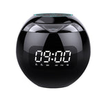 Wireless USB Rechargeable Spherical Speaker and Digital Clock_0