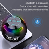Wireless USB Rechargeable Spherical Speaker and Digital Clock_20