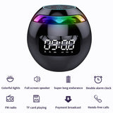 Wireless USB Rechargeable Spherical Speaker and Digital Clock_3