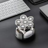 6 Blade USB Rechargeable Electric Hair Clipper Body Hair Shaver_8