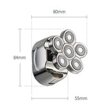 6 Blade USB Rechargeable Electric Hair Clipper Body Hair Shaver_10