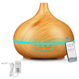 Wood Grain Aroma Therapy Ultrasonic Mist Essential Oil Diffuser- AU, EU, UK, US Plug_9