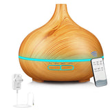 Wood Grain Aroma Therapy Ultrasonic Mist Essential Oil Diffuser- AU, EU, UK, US Plug_10