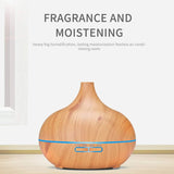 Wood Grain Aroma Therapy Ultrasonic Mist Essential Oil Diffuser- AU, EU, UK, US Plug_13