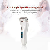USB Charging Electric Waterproof Hair Trimmer Shaver with LCD Display_14