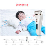 USB Charging Electric Waterproof Hair Trimmer Shaver with LCD Display_5