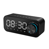 Multifunctional BT 5.0 Speaker Subwoofer LED Alarm Clock- USB Powered_1