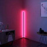 Modern RGB LED Corner Rod Standing Floor Lamp- EU, US Plug_31