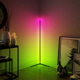 Modern RGB LED Corner Rod Standing Floor Lamp- EU, US Plug_22